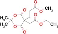 Methyl 3-(5-(2-ethoxy-2-oxoethyl)-2,2-dimethyl-4,6-dioxo-1,3-dioxan-5-yl)propanoate