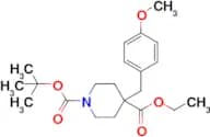 1-(Tert-butyl) 4-ethyl 4-(4-methoxybenzyl)piperidine-1,4-dicarboxylate