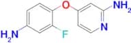 4-(4-Amino-2-fluorophenoxy)pyridin-2-amine