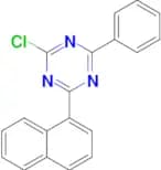 2-Chloro-4-(naphthalen-1-yl)-6-phenyl-1,3,5-triazine