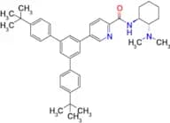 5-(4,4''-Di-tert-butyl-[1,1':3',1''-terphenyl]-5'-yl)-N-((1S,2S)-2-(dimethylamino)cyclohexyl)picol…
