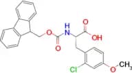 (S)-2-((((9H-Fluoren-9-yl)methoxy)carbonyl)amino)-3-(2-chloro-4-methoxyphenyl)propanoic acid