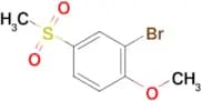 2-Bromo-1-methoxy-4-(methylsulfonyl)benzene