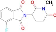 4-Fluoro-2-(1-methyl-2,6-dioxopiperidin-3-yl)isoindoline-1,3-dione