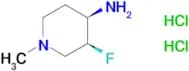(3S,4R)-3-Fluoro-1-methylpiperidin-4-amine dihydrochloride