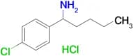 1-(4-Chlorophenyl)pentan-1-amine hydrochloride
