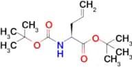 Tert-Butyl (S)-2-((tert-butoxycarbonyl)amino)pent-4-enoate