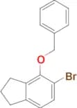 4-(Benzyloxy)-5-bromo-2,3-dihydro-1H-indene