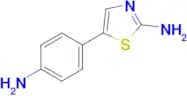 5-(4-Aminophenyl)thiazol-2-amine