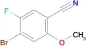 4-Bromo-5-fluoro-2-methoxybenzonitrile