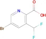 5-Bromo-3-(difluoromethyl)picolinic acid