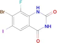 7-Bromo-8-fluoro-6-iodoquinazoline-2,4(1H,3H)-dione
