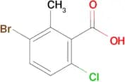 3-Bromo-6-chloro-2-methylbenzoic acid