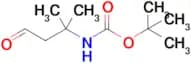 Tert-Butyl (2-methyl-4-oxobutan-2-yl)carbamate