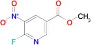 Methyl 6-fluoro-5-nitronicotinate