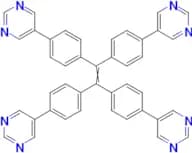 1,1,2,2-Tetrakis(4-(pyrimidin-5-yl)phenyl)ethene