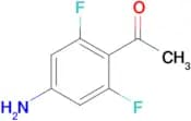 1-(4-Amino-2,6-difluorophenyl)ethan-1-one