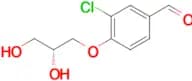(R)-3-chloro-4-(2,3-dihydroxypropoxy)benzaldehyde