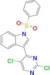 3-(2,5-Dichloropyrimidin-4-yl)-1-(phenylsulfonyl)-1H-indole