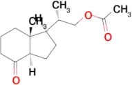 (S)-2-((1R,3aR,7aR)-7a-methyl-4-oxooctahydro-1H-inden-1-yl)propyl acetate
