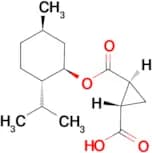 (1S,2S)-2-(((1R,2S,5R)-2-isopropyl-5-methylcyclohexyloxy)carbonyl)cyclopropanecarboxylic acid