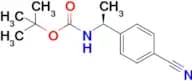 (S)-tert-butyl 1-(4-cyanophenyl)ethylcarbamate
