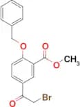 Methyl 2-(benzyloxy)-5-(2-bromoacetyl)benzoate