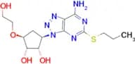 (1S,2S,3R,5S)-3-(7-amino-5-(propylthio)-3H-[1,2,3]triazolo[4,5-d]pyrimidin-3-yl)-5-(2-hydroxyethox…