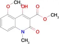 Methyl 4-hydroxy-5-methoxy-1-methyl-2-oxo-1,2-dihydroquinoline-3-carboxylate
