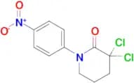 3,3-Dichloro-1-(4-nitrophenyl)piperidin-2-one