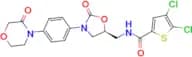 (S)-4,5-dichloro-N-((2-oxo-3-(4-(3-oxomorpholino)phenyl)oxazolidin-5-yl)methyl)thiophene-2-carboxa…
