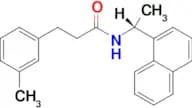 (R)-N-(1-(naphthalen-1-yl)ethyl)-3-(m-tolyl)propanamide