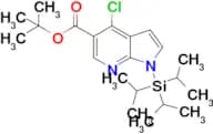Tert-Butyl 4-chloro-1-(triisopropylsilyl)-1H-pyrrolo[2,3-b]pyridine-5-carboxylate