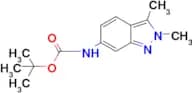 Tert-butyl (2,3-dimethyl-2H-indazol-6-yl)carbamate