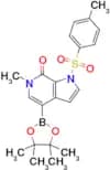 6-Methyl-4-(4,4,5,5-tetramethyl-1,3,2-dioxaborolan-2-yl)-1-tosyl-1H-pyrrolo[2,3-c]pyridin-7(6H)-one