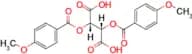 (2S,3S)-2,3-Bis((4-methoxybenzoyl)oxy)succinic acid