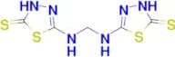 5,5'-(Methylenebis(azanediyl))bis(1,3,4-thiadiazole-2(3H)-thione)