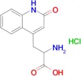 2-Amino-3-(2-oxo-1,2-dihydroquinolin-4-yl)propanoic acid hydrochloride