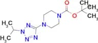 Tert-Butyl 4-(2-isopropyl-2H-tetrazol-5-yl)piperazine-1-carboxylate
