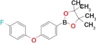 2-[4-(4-fluorophenoxy)phenyl]-4,4,5,5-tetramethyl-1,3,2-dioxaborolane