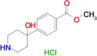 Methyl 4-(4-hydroxypiperidin-4-yl)benzoate hydrochloride