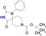 Tert-Butyl 2,4-dioxo-1-phenyl-1,3,8-triazaspiro[4.5]decane-8-carboxylate