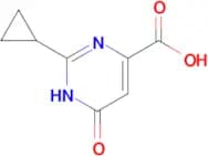 2-cyclopropyl-6-oxo-1,6-dihydropyrimidine-4-carboxylic acid