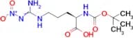 (2R)-2-{[(tert-butoxy)carbonyl]amino}-5-(N''-nitrocarbamimidamido)pentanoic acid