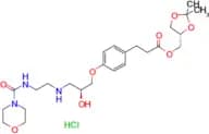((S)-2,2-DIMETHYL-1,3-DIOXOLAN-4-YL)METHYL 3-(4-((S)-2-HYDROXY-3-((2-(MORPHOLINE-4-CARBOXAMIDO)ETH…