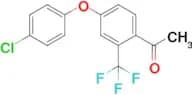 1-(4-(4-CHLOROPHENOXY)-2-(TRIFLUOROMETHYL)PHENYL)ETHAN-1-ONE
