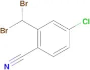4-CHLORO-2-(DIBROMOMETHYL)BENZONITRILE