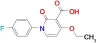 4-ETHOXY-1-(4-FLUOROPHENYL)-2-OXO-1,2-DIHYDROPYRIDINE-3-CARBOXYLIC ACID