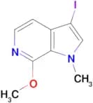 3-IODO-7-METHOXY-1-METHYL-1H-PYRROLO[2,3-C]PYRIDINE