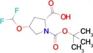 (2R,4R)-1-(TERT-BUTOXYCARBONYL)-4-(DIFLUOROMETHOXY)PYRROLIDINE-2-CARBOXYLIC ACID